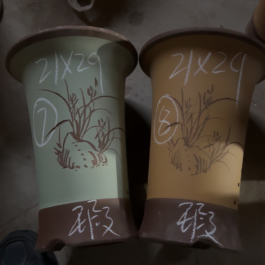 金***儿紫砂花盆宜兴紫砂花盆