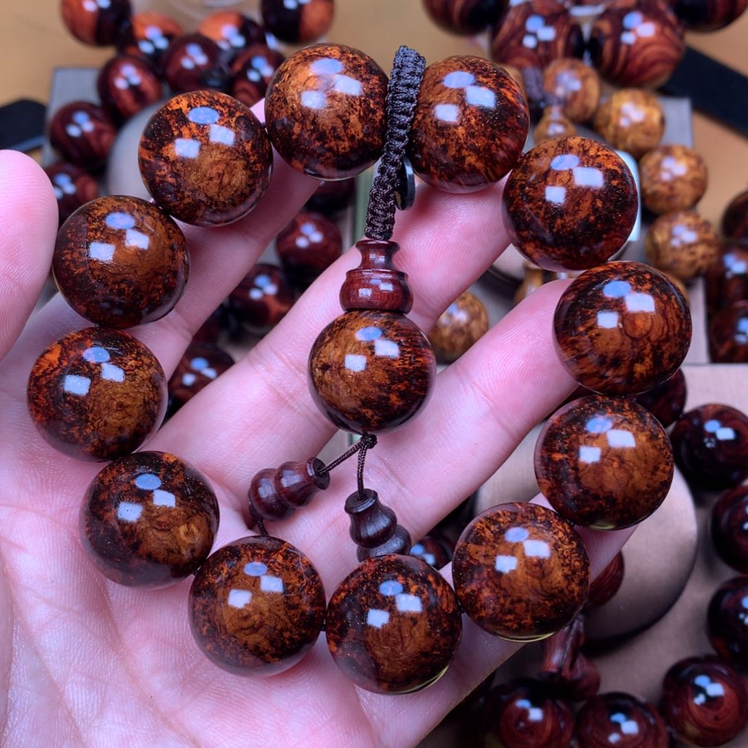 黄花梨/降香黄檀黄花梨手串2.0