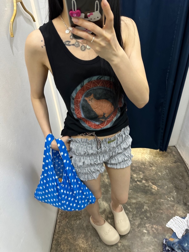 D DBAIII （清仓）夏季透气舒适气质时尚街头感背心上衣