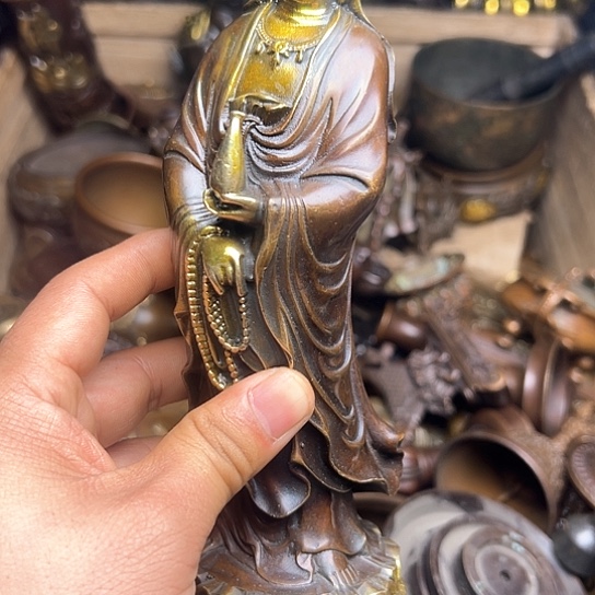 铜制工艺把玩摆件