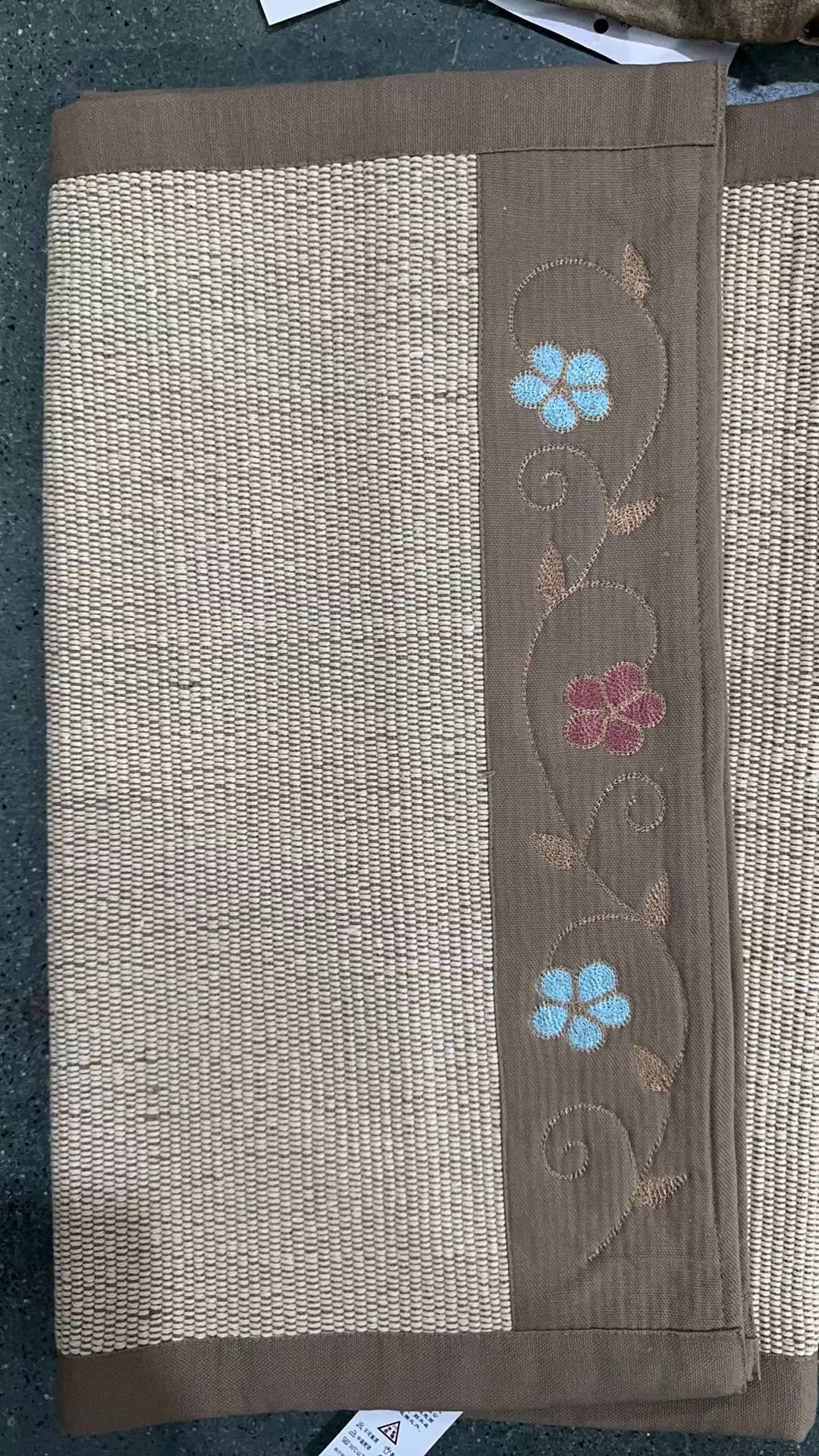 编制刺绣其沙发垫50*150