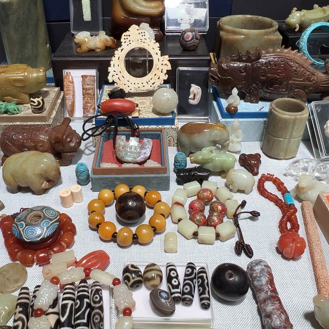 昱***馆瓷片瓷器摆件瓷器摆件