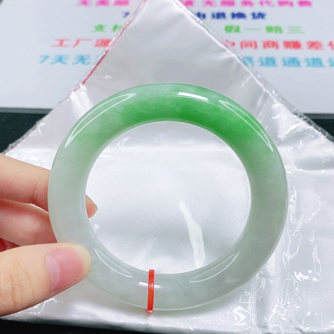未镶嵌手镯翡翠5455