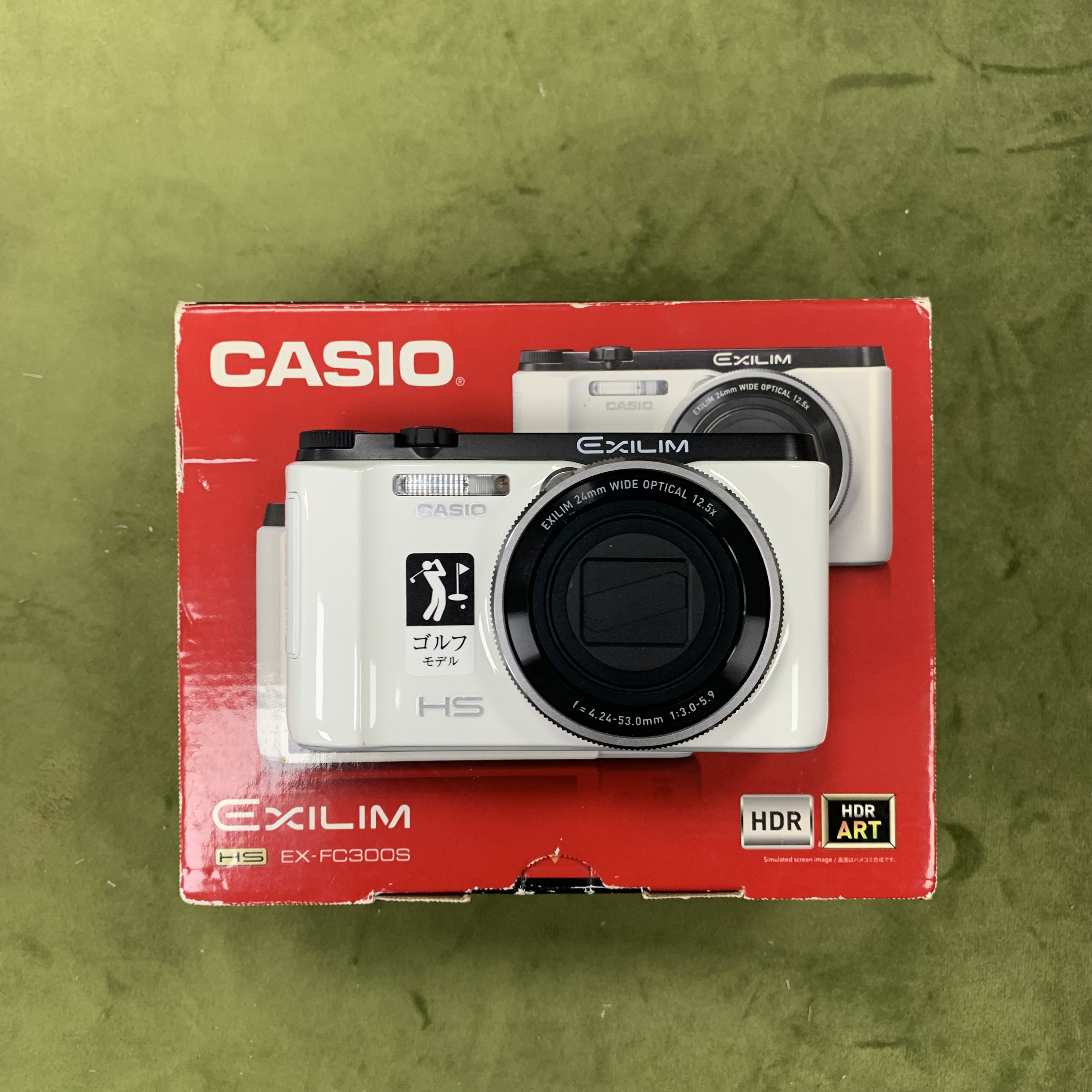 99新 Casio/卡西欧 zr1000日版/fc300s带原盒 自拍翻转 1610w像素