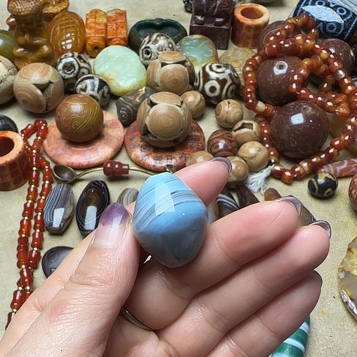 玛瑙/玉髓未镶嵌珠宝半成品8