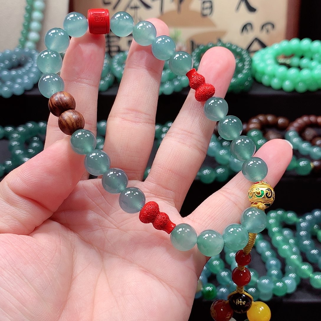 未镶嵌手链翡翠卡10