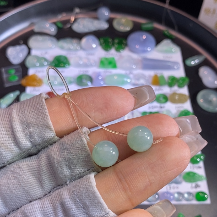 【闪购商品】翡翠未镶嵌挂件珠子