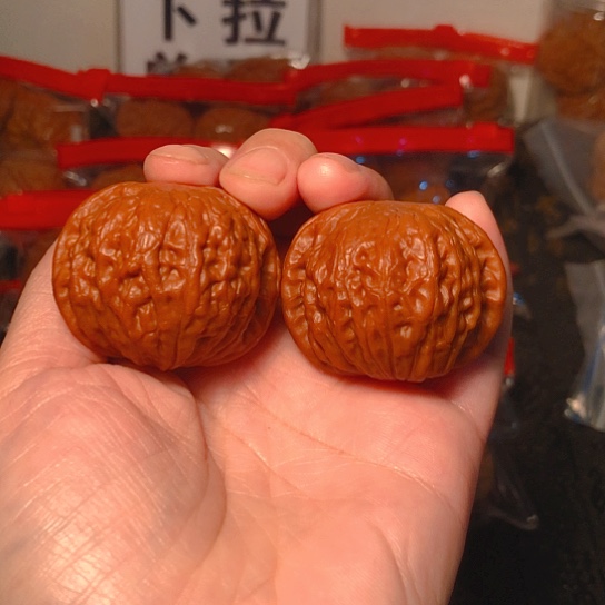 玉***风把件文玩核桃铁锤41