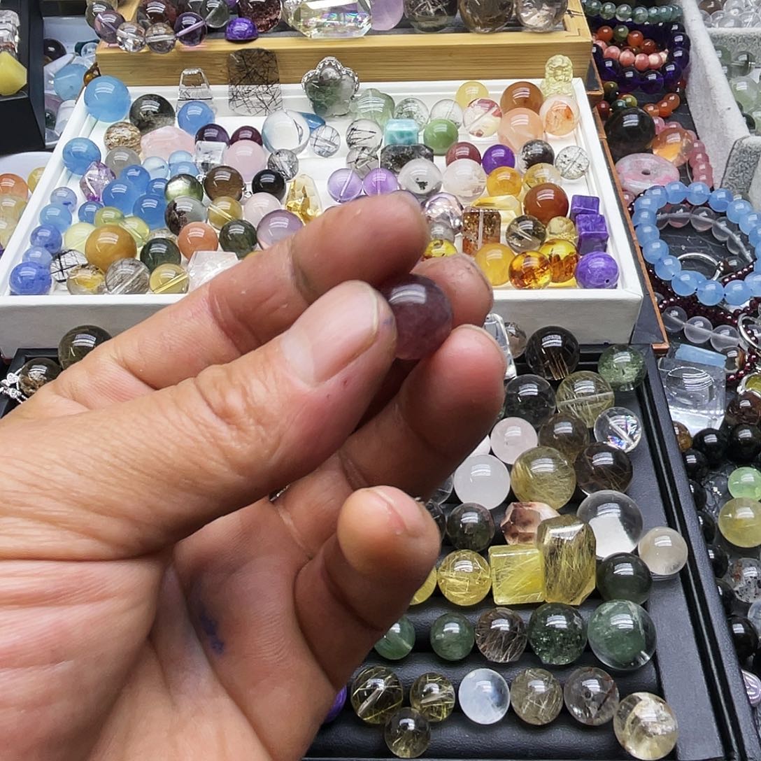 查罗石珠子合金杉**～