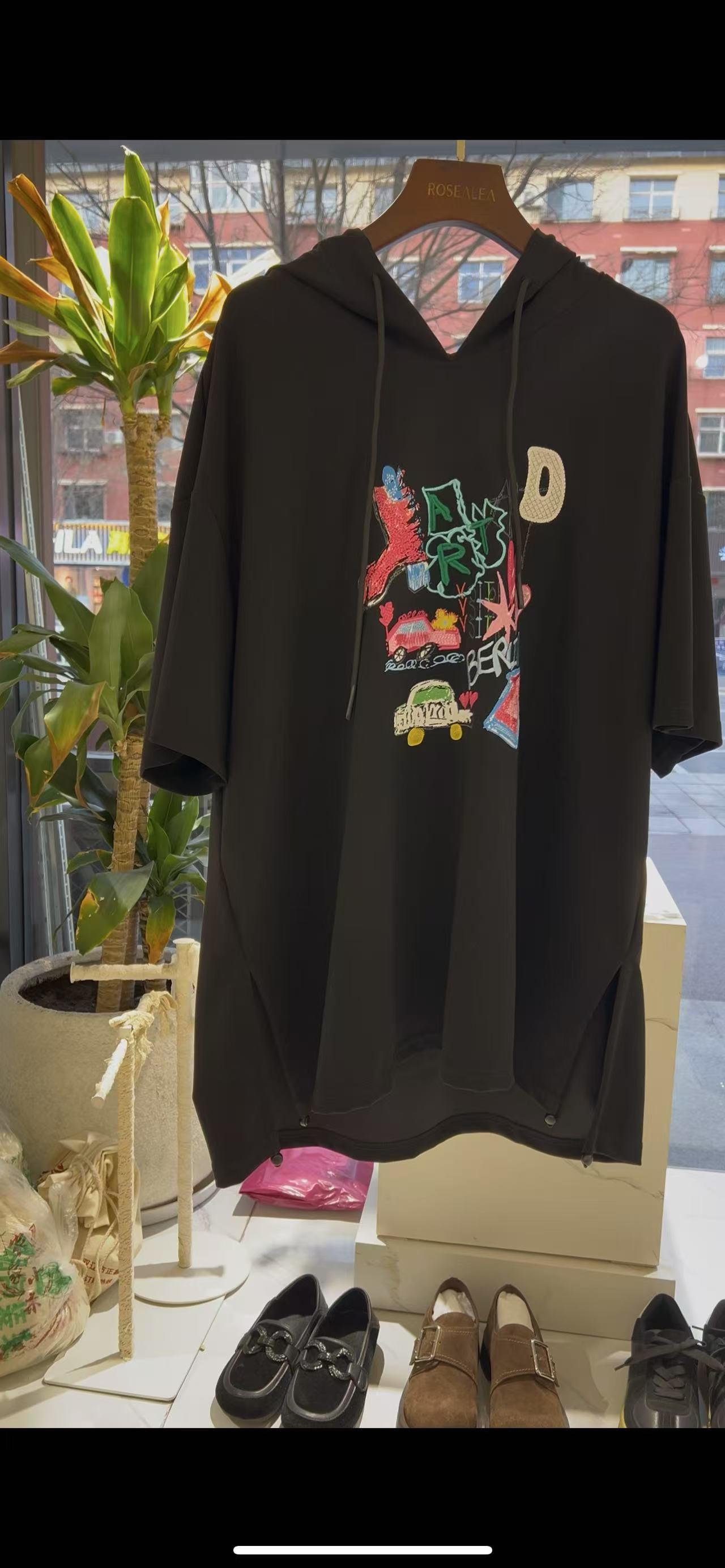 云姐甄选 2025夏季水淼帽衫巴比T0694背心