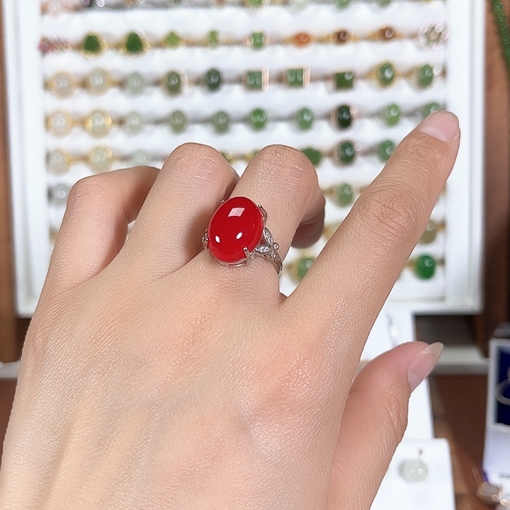 和田玉戒指未镶嵌