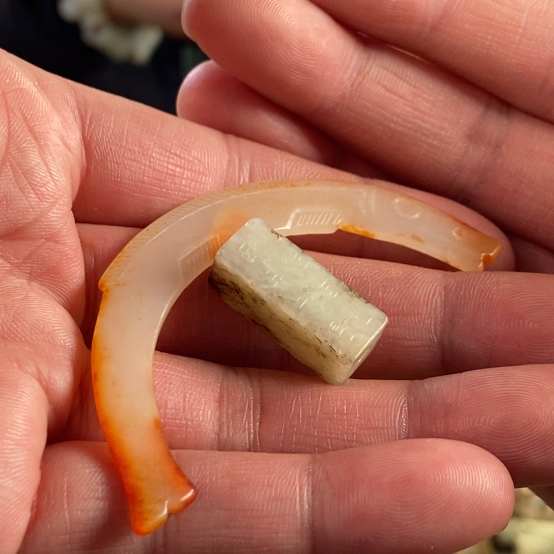 和田玉挂件未镶嵌卡*陈