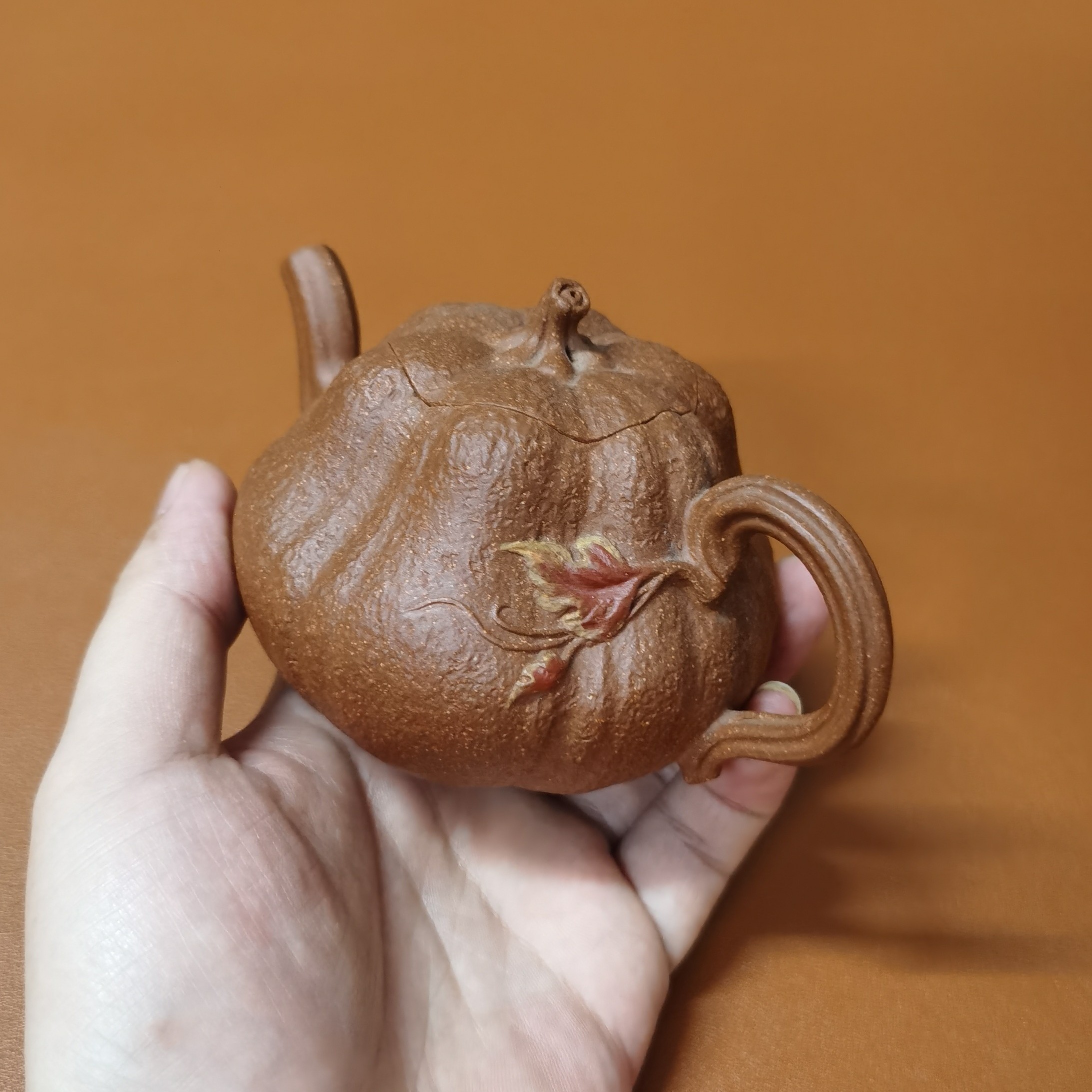 紫砂壶仿生器南瓜壶150cc
