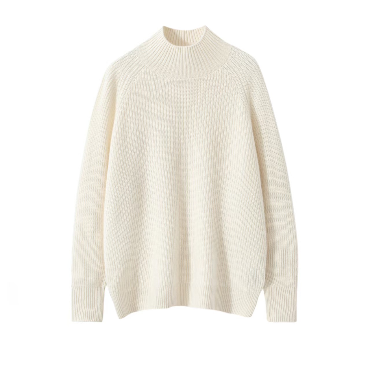 2025新款女士加厚100山羊绒半高领元宝针羊绒衫TY450