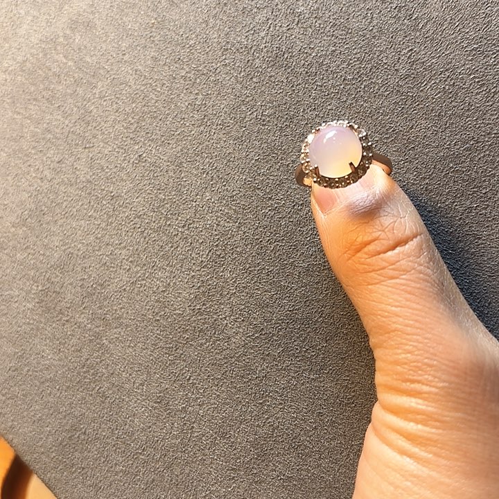 玛瑙/玉髓合金戒指