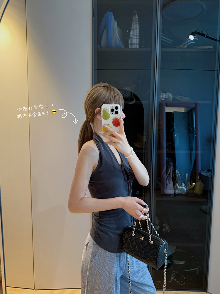 【清冷姐姐】遮副乳安心系挂脖背心吊带666