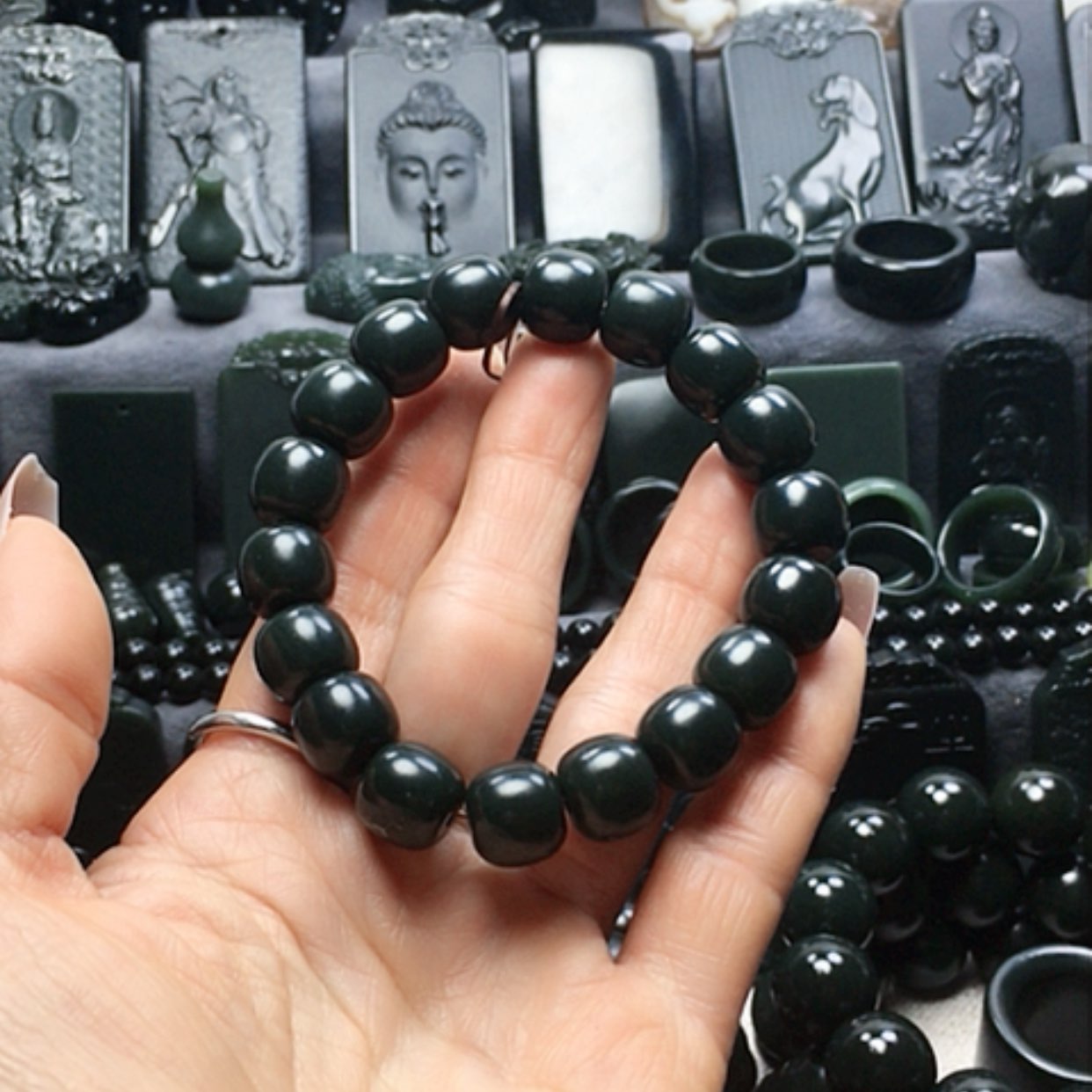 【闪购商品】和田玉手串未镶嵌