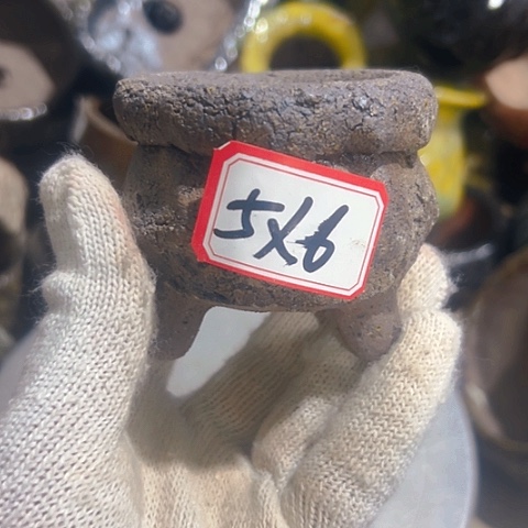 粗陶花盆手工花盆制作