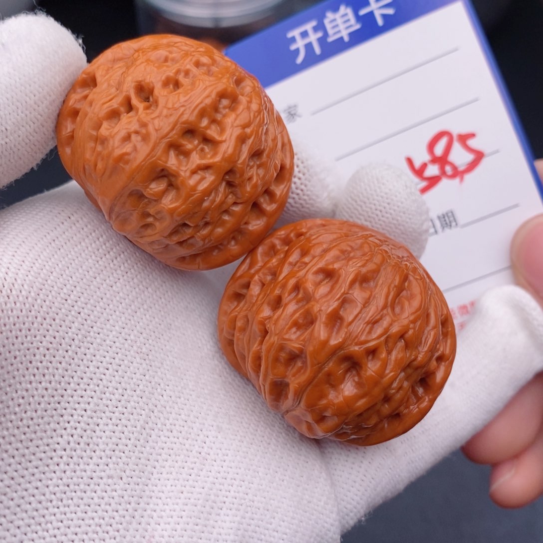 文玩核桃把件40铁锤585