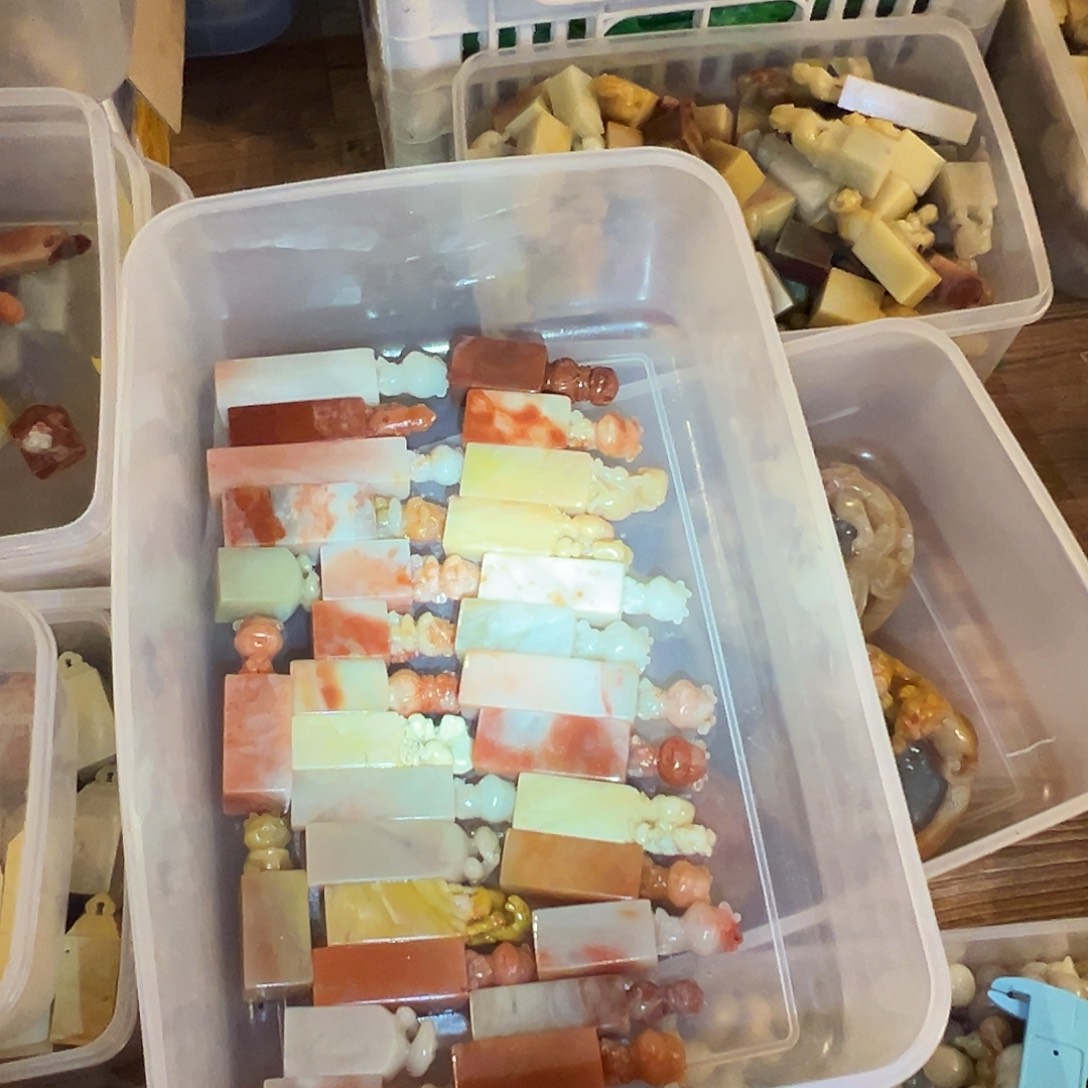 寿山石批发2个2.0左右