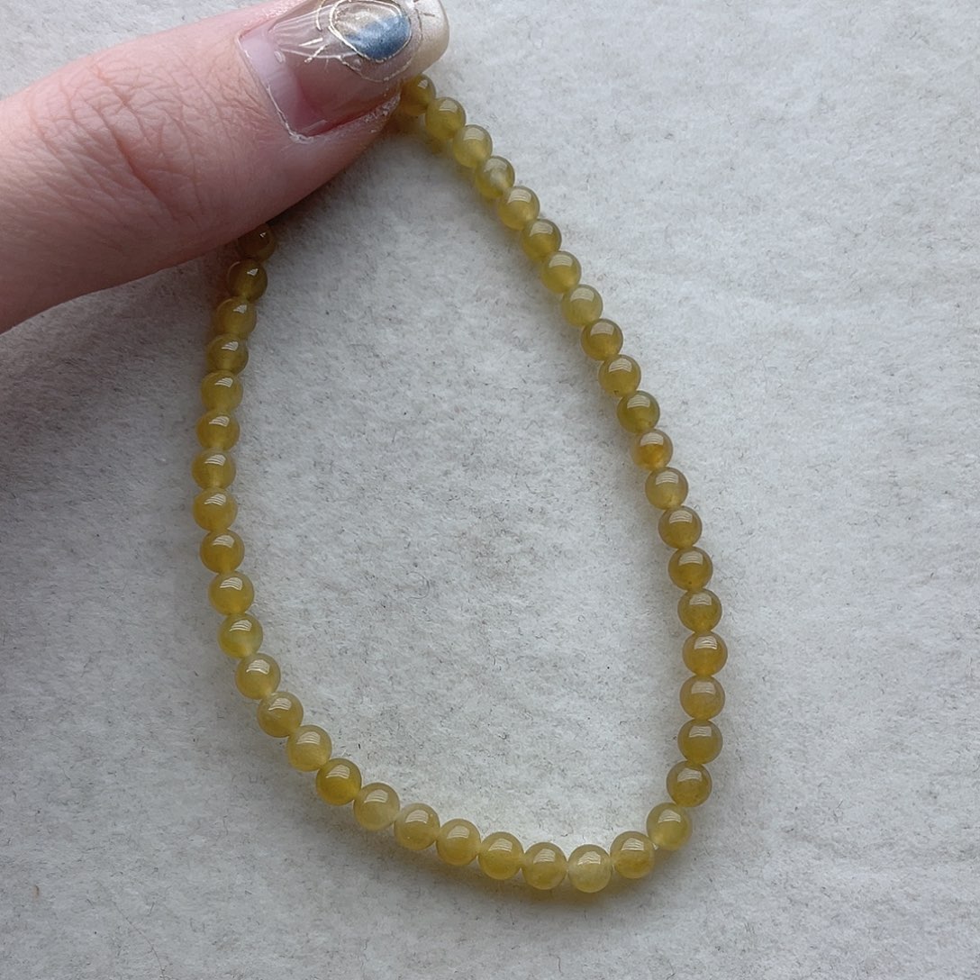 和田玉（糖玉）未镶嵌手链145