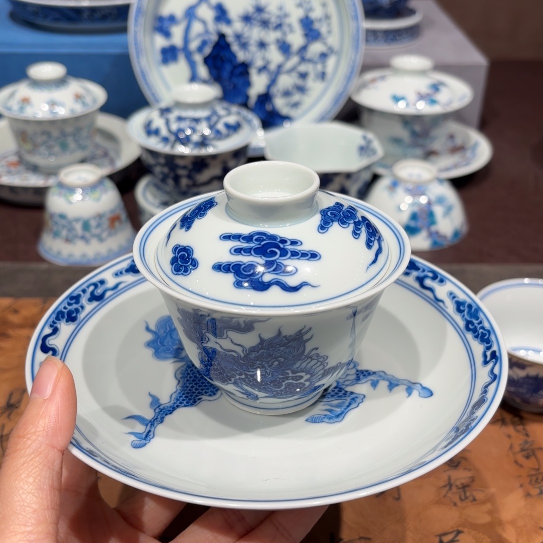 瓷片景德镇纯手工手绘