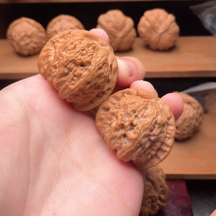 吊坠文玩核桃41毕业原装全品老款球白