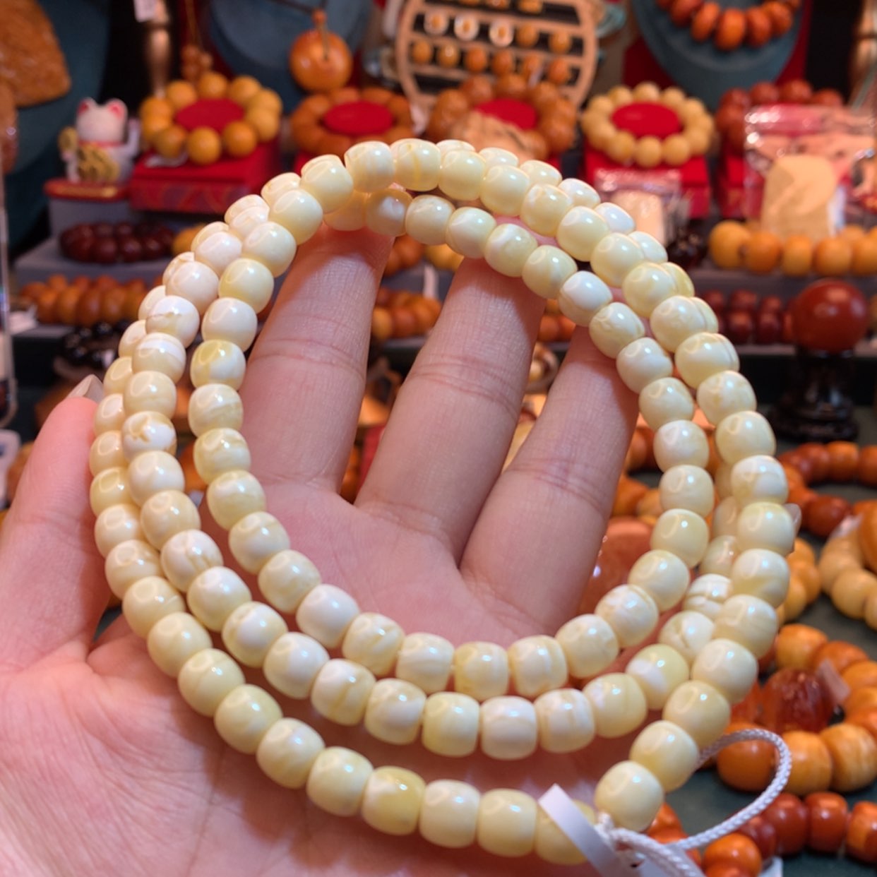 【闪购商品】蜜蜡手链未镶嵌蜜蜡手链