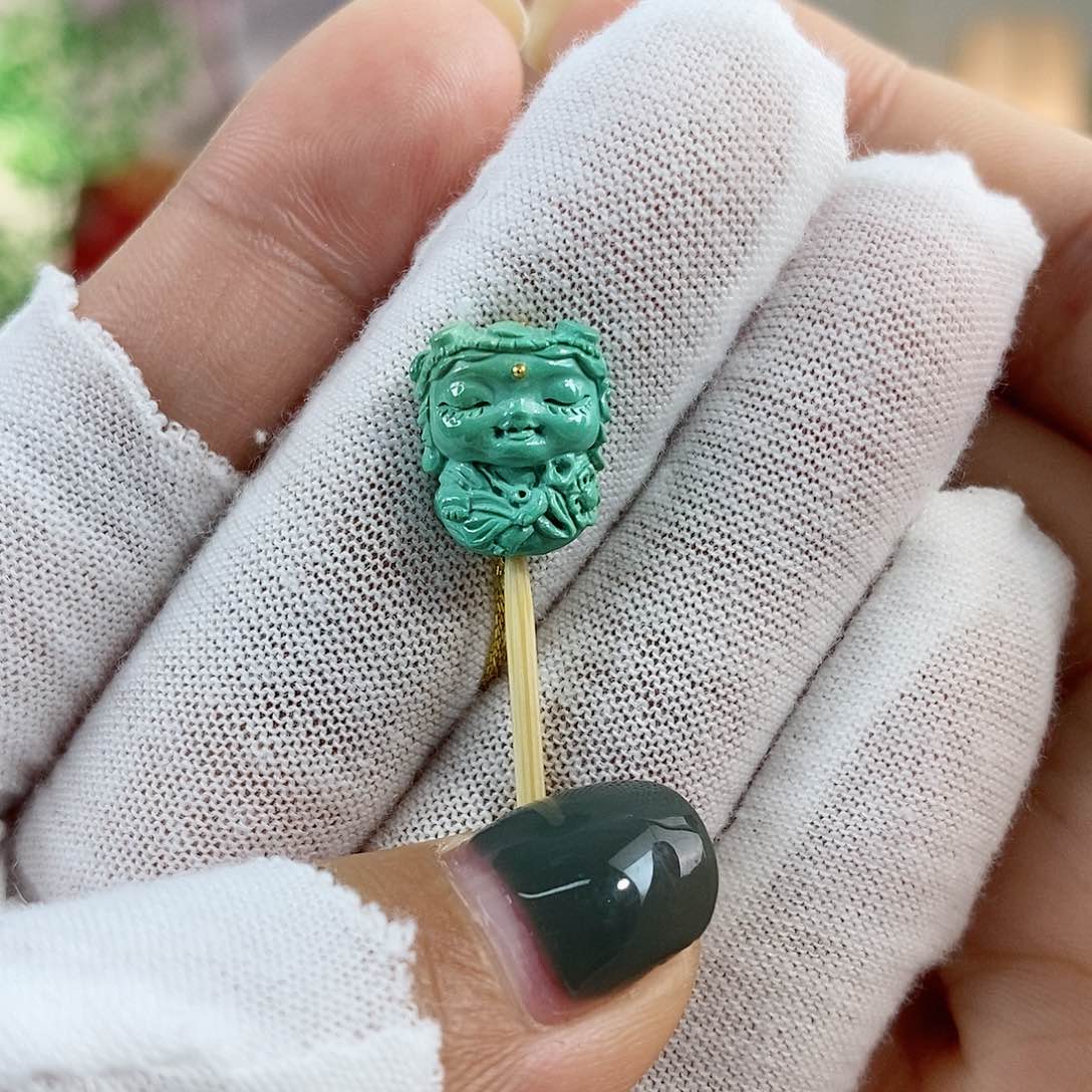 绿松石珠宝奇石未镶嵌