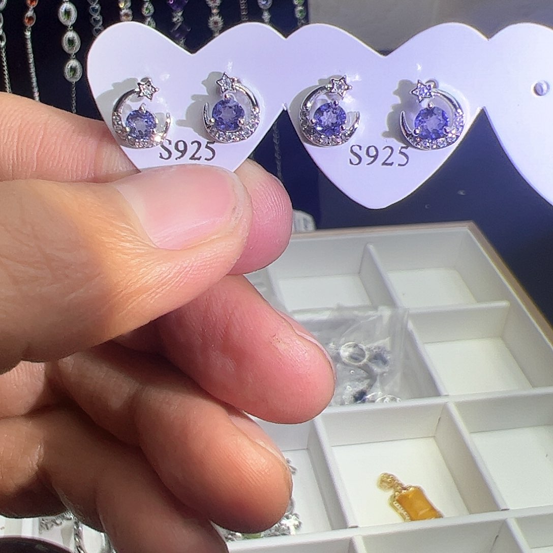 紫晶珠宝半成品未镶嵌