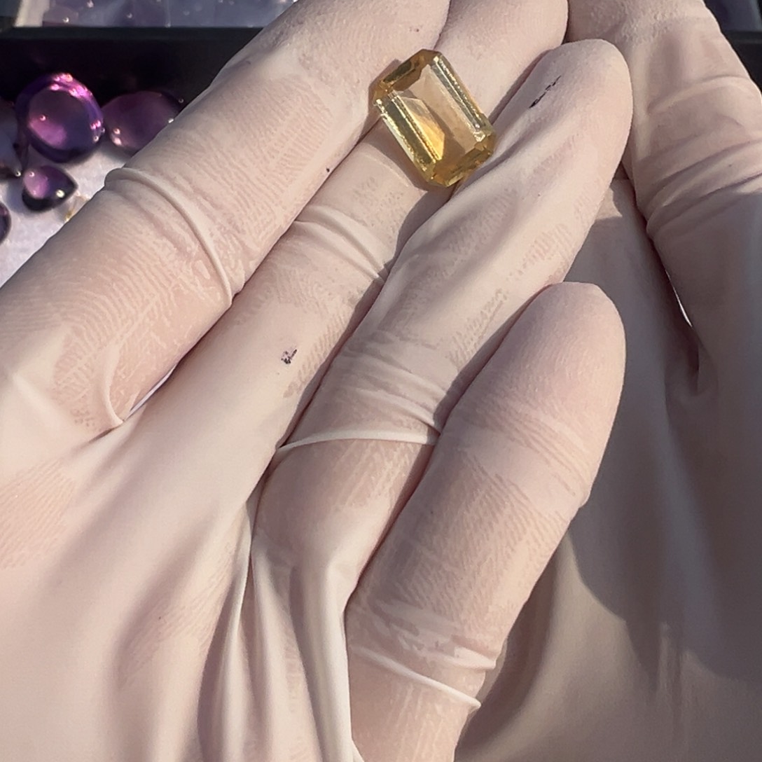 水晶黄水晶打孔定制不退换未镶嵌鑫****品