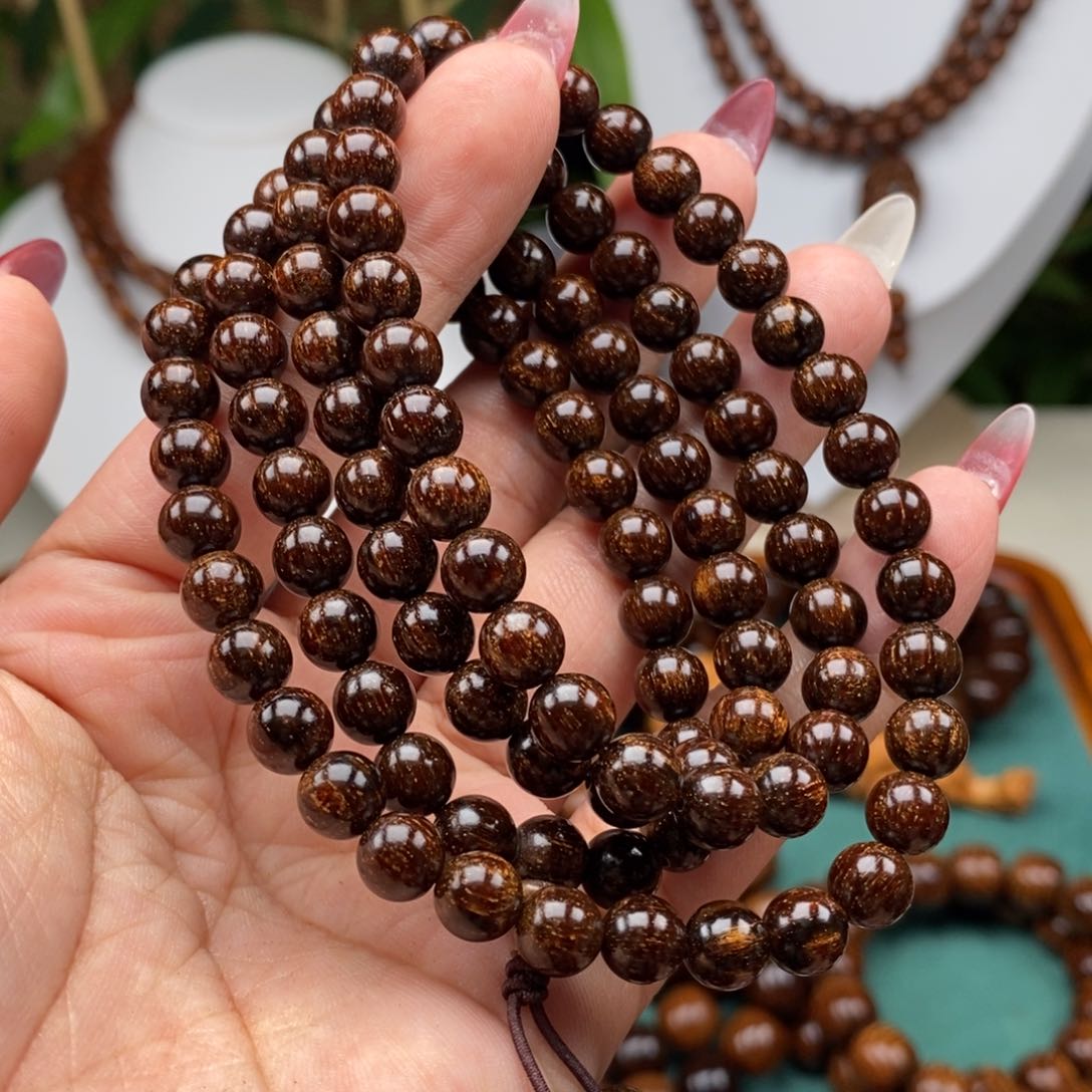 贡木手串/手链贡木0.7血珀爆星