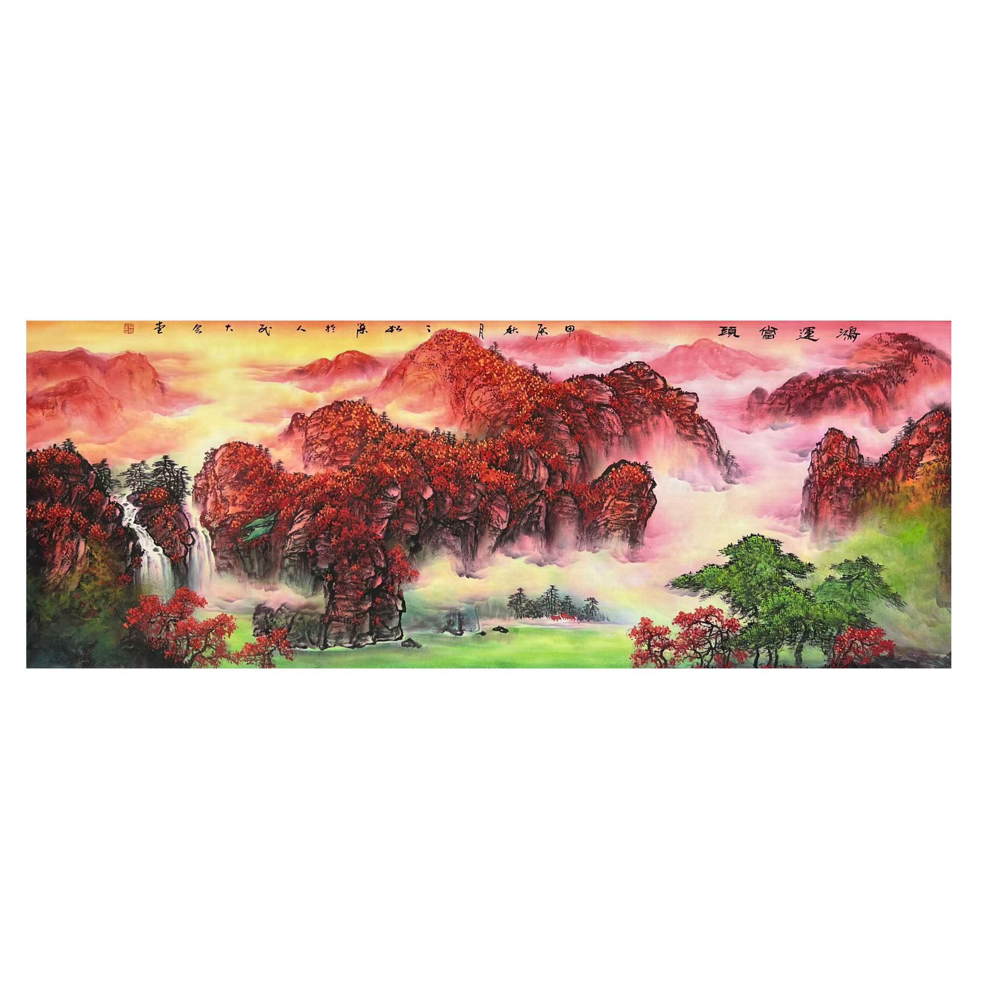 中国画都/丁松杰/甄选国画系列/绘画作品E578