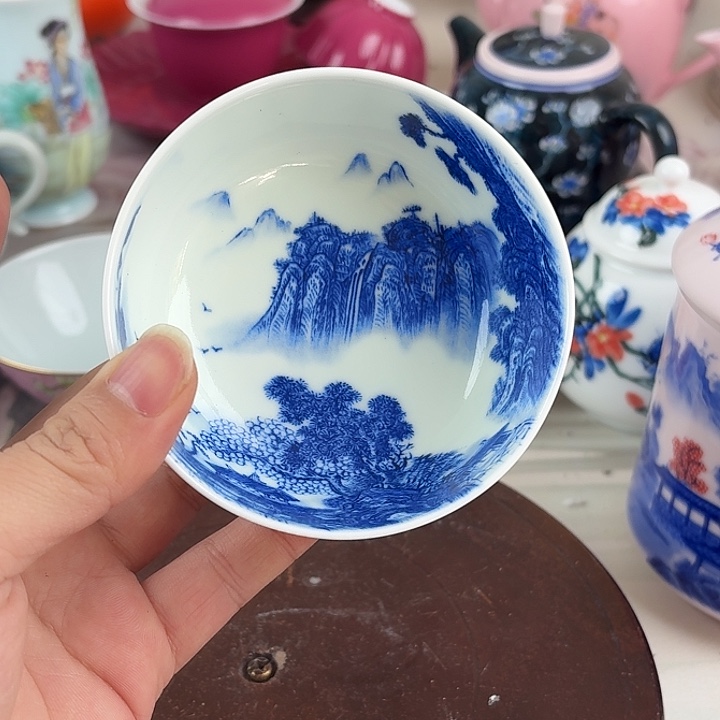 摆件陶景德镇陶瓷老厂瓷9