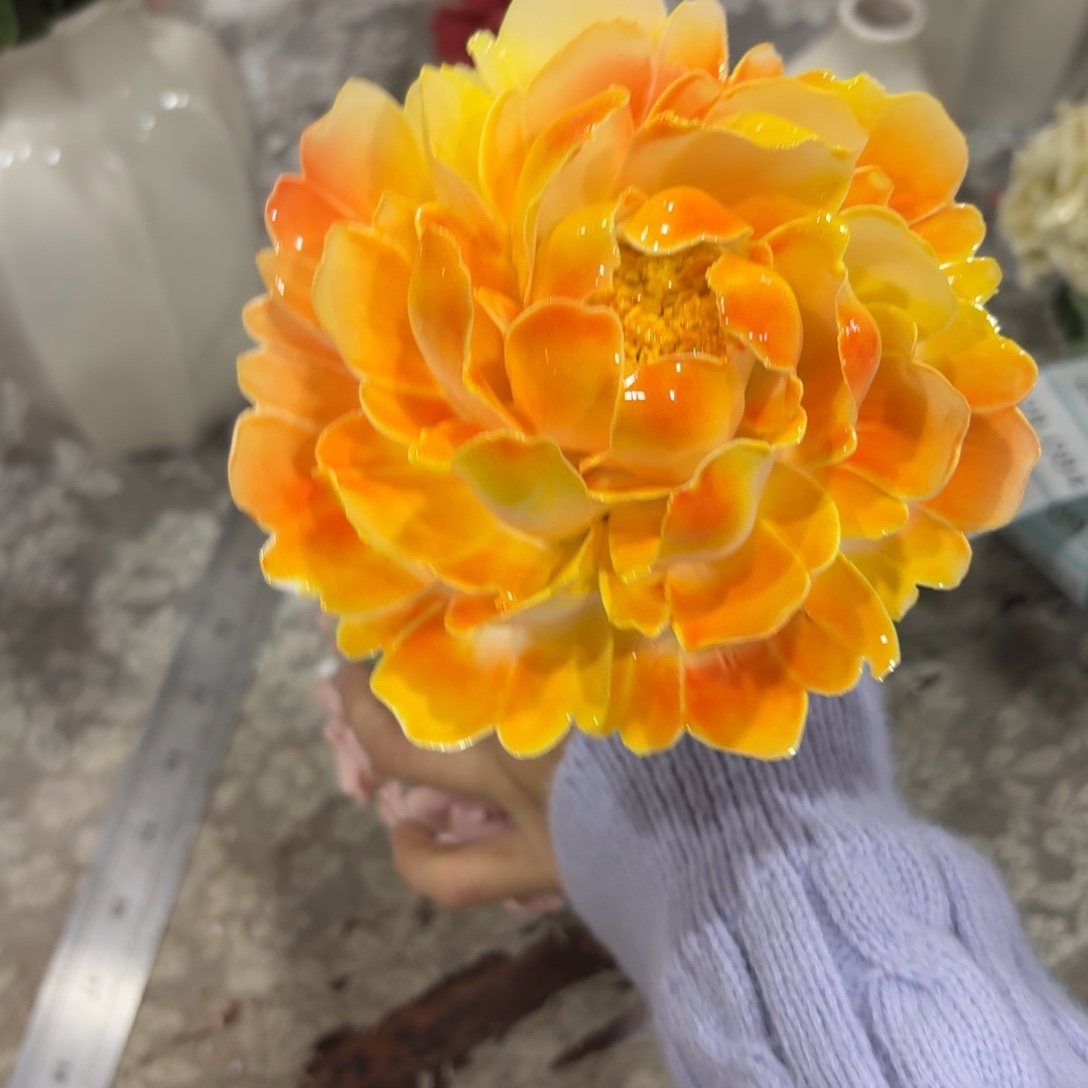 陶瓷花，20元发货，退款拉黑