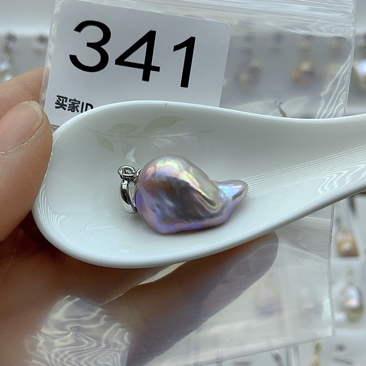 淡水珍珠颈饰银S925镶嵌