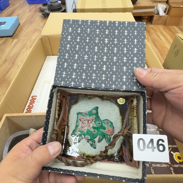 瓷片工艺品摆件瓷器摆件正能量