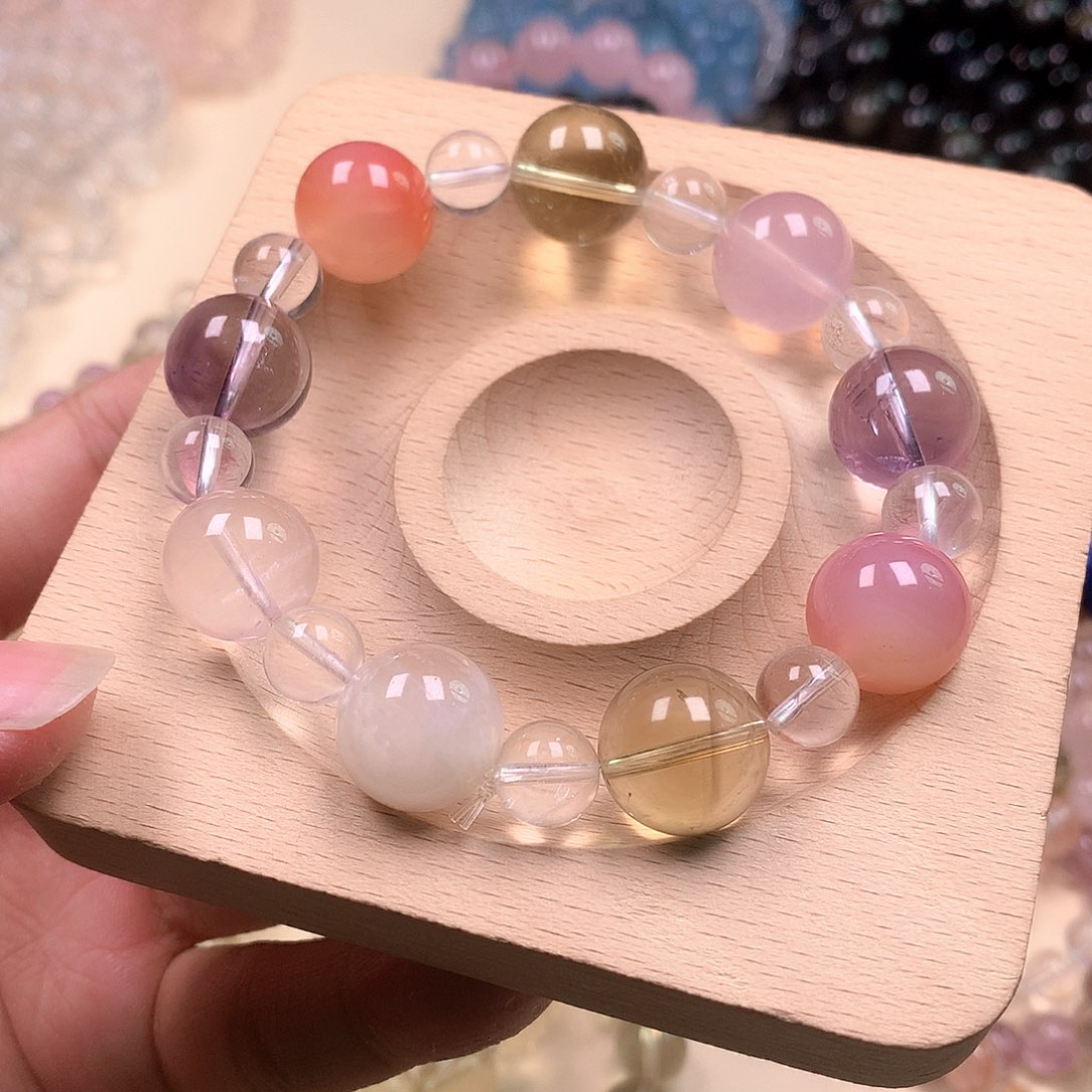 水晶手链未镶嵌天然