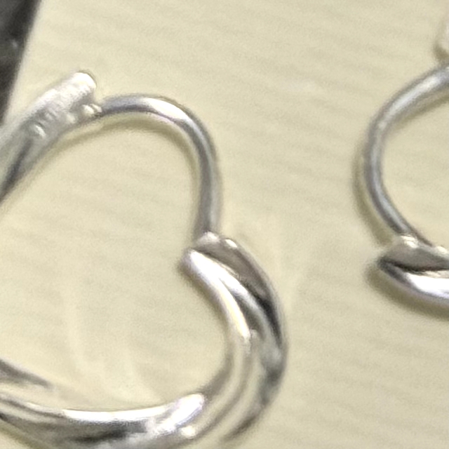 925银耳饰 No退！退永黑！成年人理性下单！单心耳环