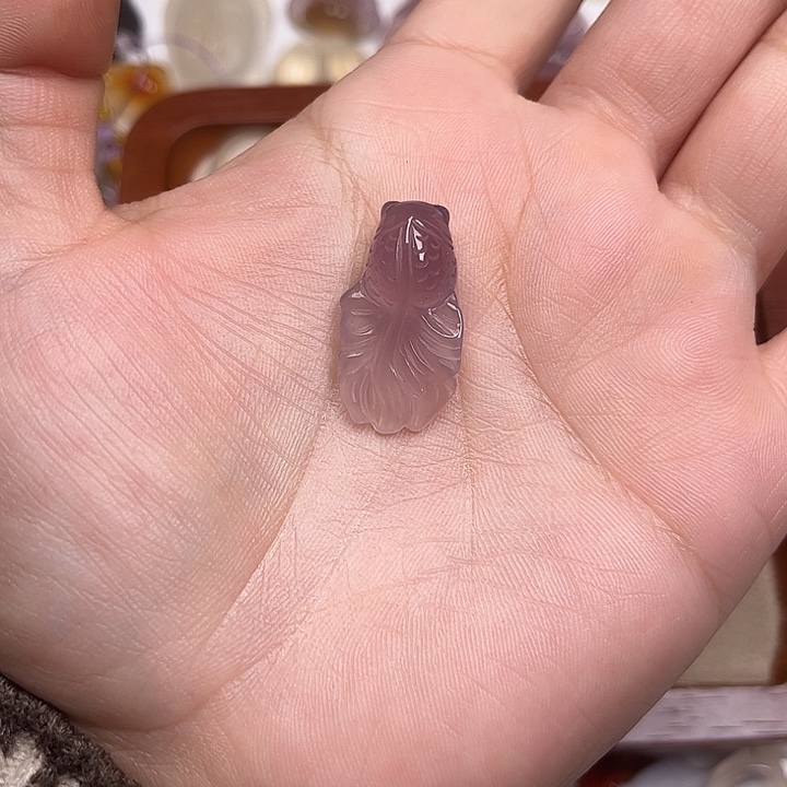 茉***莉玛瑙/玉髓未镶嵌颈饰