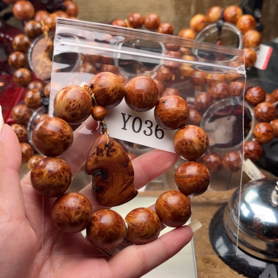 【闪购商品】柏木（崖柏）手串/手链20金刚骨料