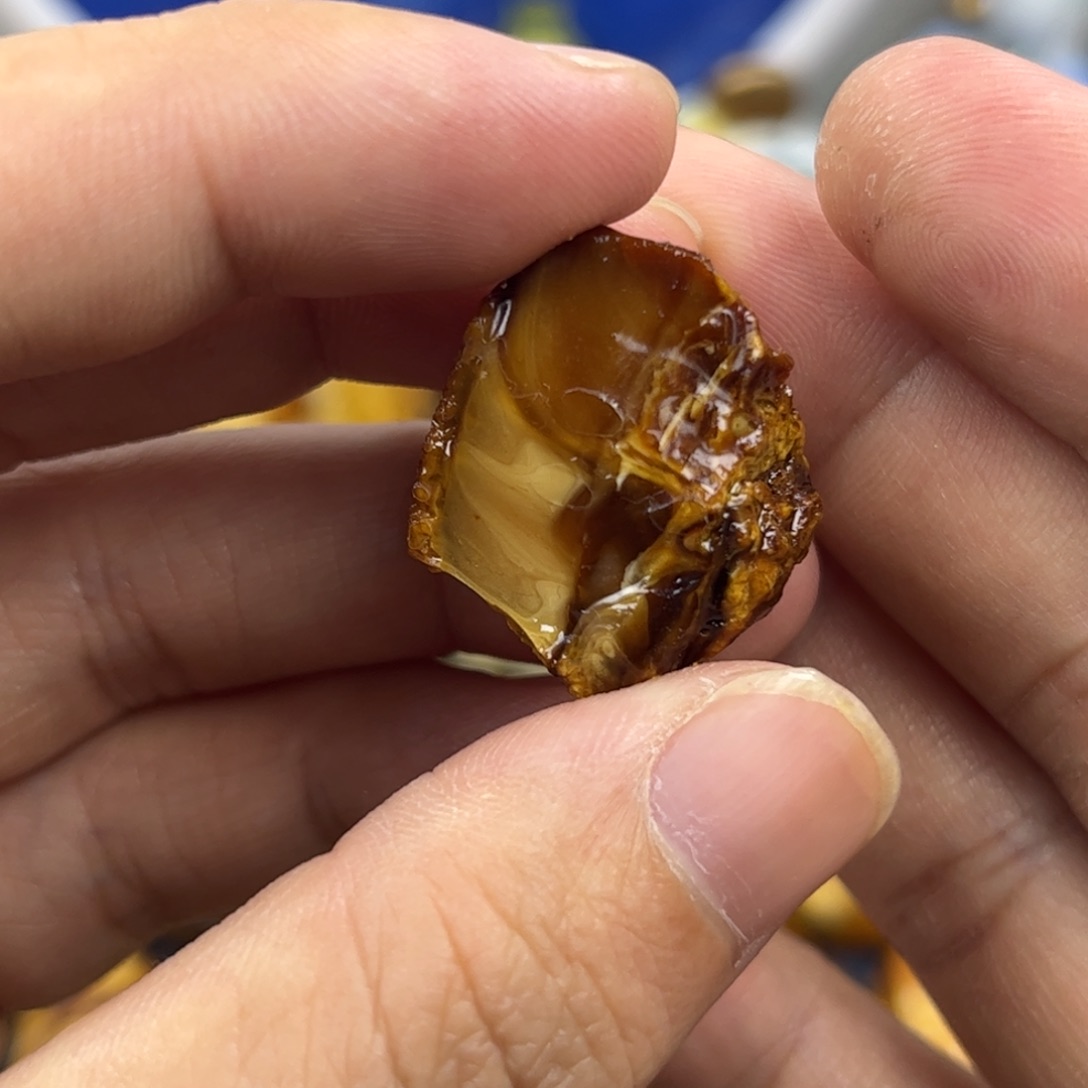 定制琥珀未镶嵌蜜蜡定制