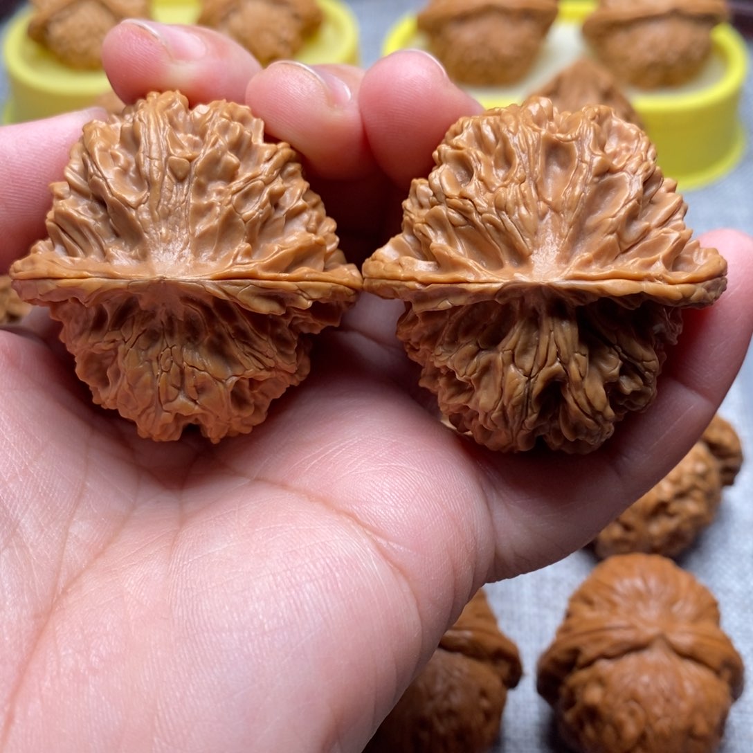 文玩核桃把件45全品肉球苹果园