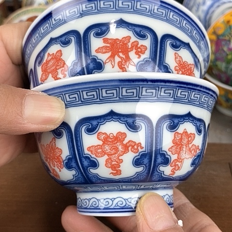 景德镇陶瓷藏式茶碗