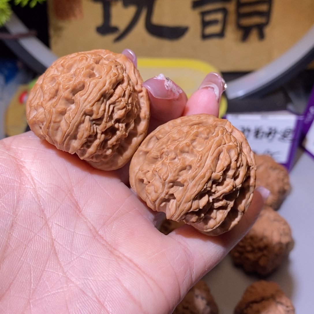 核桃手串/手链40尺三角白不参与福袋