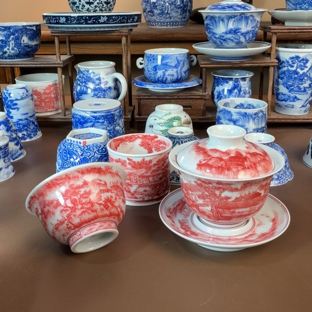 景德镇陶瓷手工手绘