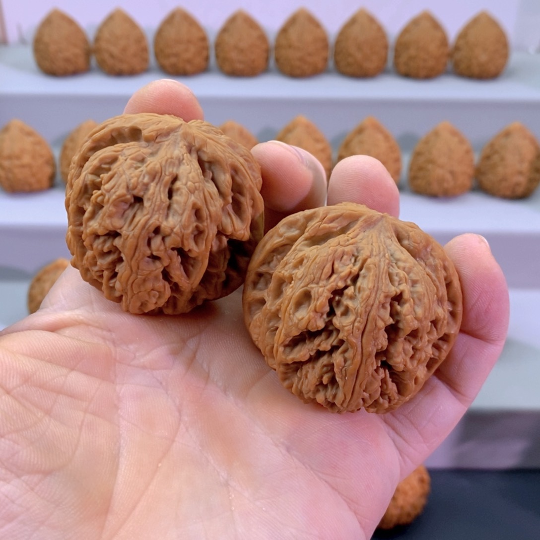 文玩核桃把件46大粗筋