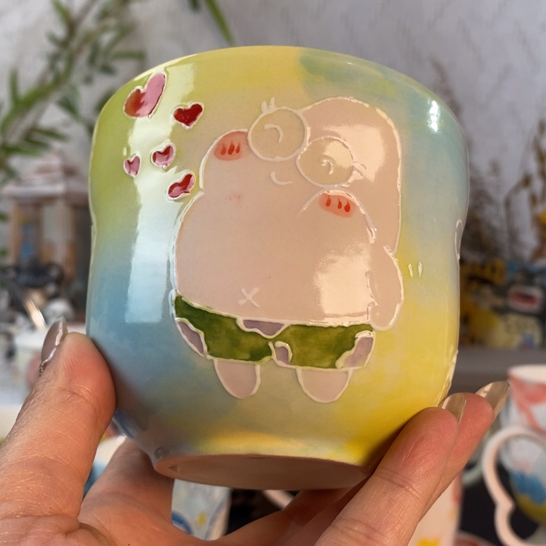 杯景德镇陶瓷创意水杯