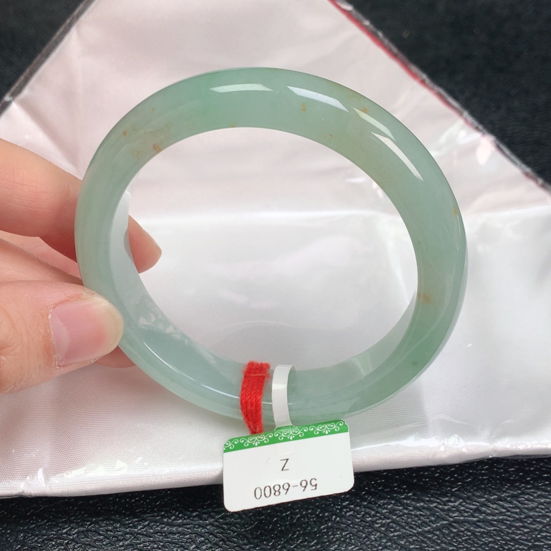 翡翠手镯未镶嵌56正