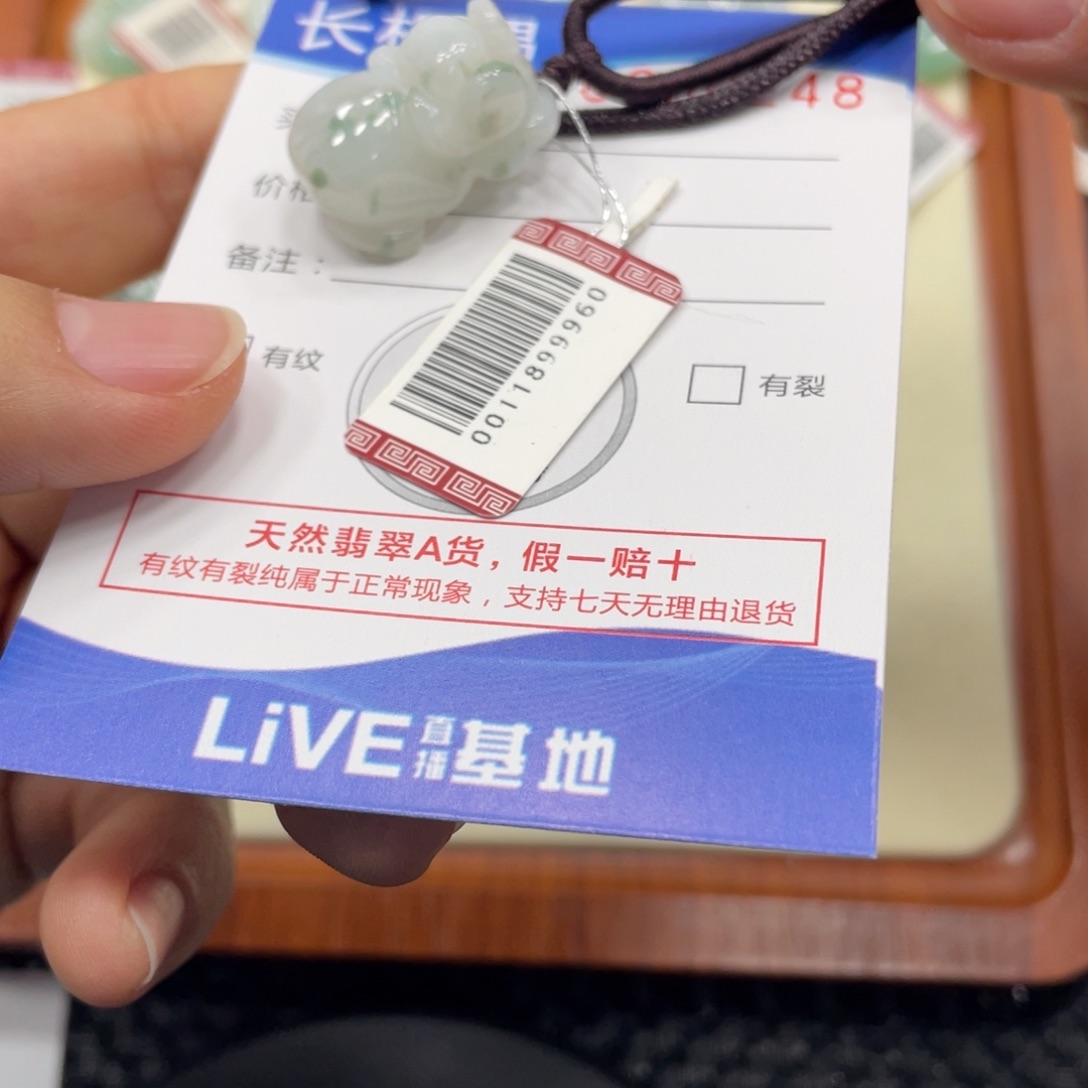 颈饰未镶嵌翡翠翡翠吊坠x0248